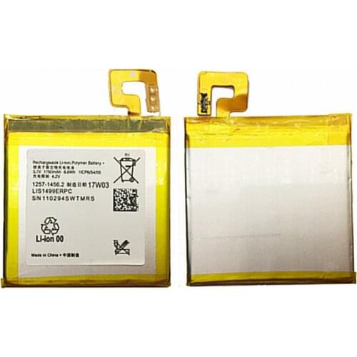 Original LIS1499ERPC battery 1800mah for Sony Ericsson Xperia T LT30I LT30P LT30H LT30 Cellphone batteries
