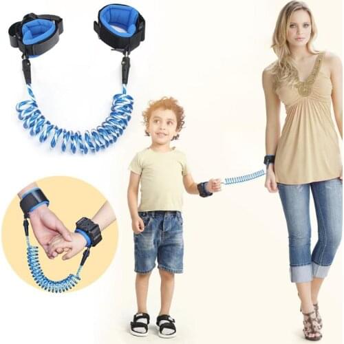 1.5m/2m/2.5m Kids Elderly Anti Lost Wrist Leash Walking Hand Belt Anti Lost Wrist Link Rope Child Safety Harness Strap For Child