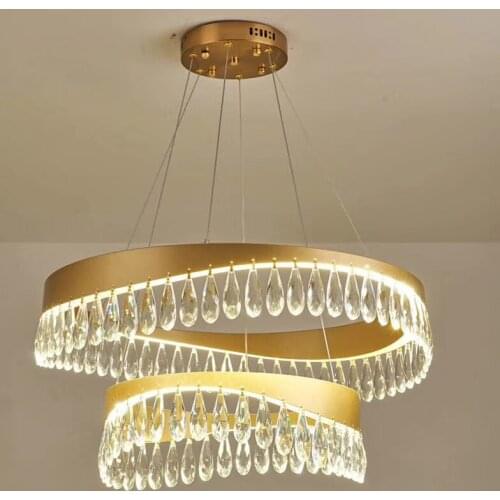 LED Postmodern Golden Black Stainless Steel Suspension Luminaire Lampen Pendant Lights.Pendant Lamp.Pendant light For Foyer