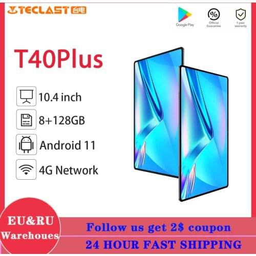 Teclast T40 Plus 10.4 inch, 2000x1200 IPS, Android 11, 8GB RAM, 128GB ROM , T618 Octa Core