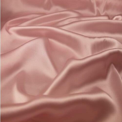 Heavy 30 mm Silk Satin Fabric 100% pure mulberry silk black gold grey colors 114 cm width 145 gsm 10 meters small wholesale