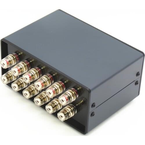 Amplifier/Speaker 1 to 2 / 2 to 1 1 Input 2 Output /2 Input 1 Output Audio Signal Switcher Switch Selector HiFi speaker selector