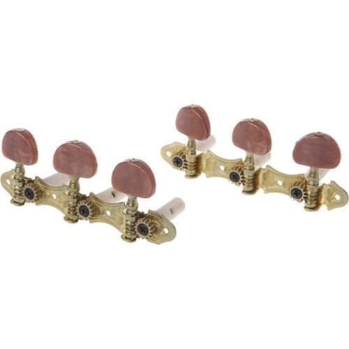 2Pcs/Set Acoustic Classical Guitar Tuners Tuning KeysPegs Machine Heads Accessory
