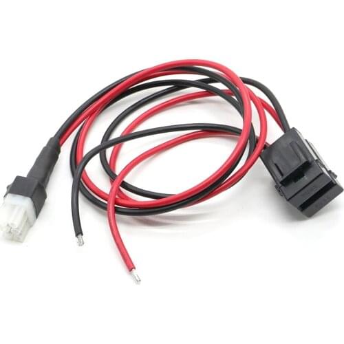 30A Fuse 6 PIN Short Wave Power Supply Cord Cable For Yaesu FT-857D IC-725A 1 metres