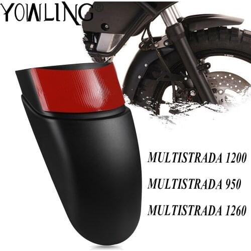 FOR DUCATI MULTISTRADA 950 Motorcycle Accessories Front Fender Refit Plate Mudguard Tire Wheel Hugger Mud Forward Splash Guard