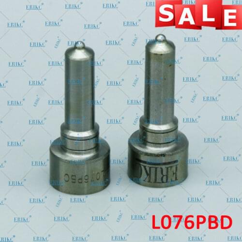 ERIKC L076PBD Auto Common Rail Spray Nozzle L076 PBD Diesel Fuel Dispenser Oil Jet Nozzle Assy L076PBC for Delphi EJBR02201D