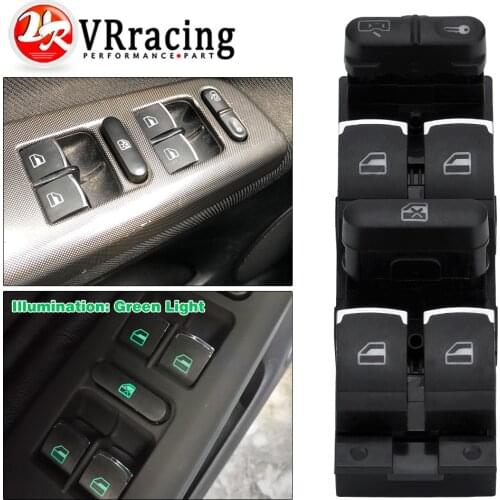 Master Power Window Control Switch Button For VW 99-04 GTI Golf 4 Jetta MK4 BORA BEETLE Passat B5 B5.5 3BD 959 857 Accessories