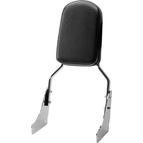 Motorcycle Sissy Bar Backrest Cushion Pad Kit For Honda Shadow Sabre ACE 1100 Tourer 1995-2010 1996 1997 1998 1999 2000 2001