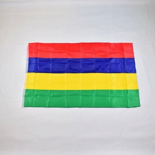 Mauritius 90*150cm mauritian flag Banner 3x5 Foot national flag for meet,Parade,party.Hanging,decoration