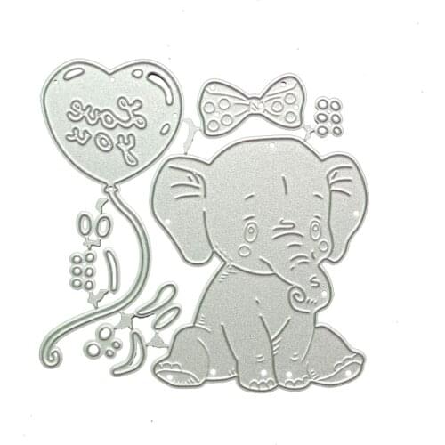 Metal Cutting Dies For Scrapbooking Elephant Stencils DIY Album Cards Decoration Embossing Folder Die Cuts New
