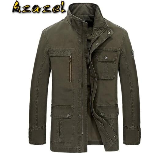 Military Style Mens Jackets and Coats Winter Warm Parka For Mens Brand Designer Mens Clothing For Sale Outwear Coats Mens C2078
