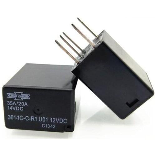 NEW CAR AUTO 12V relay 301-1C-C-R1 U01 12VDC 301-1C-C-R1-12VDC 301-1C-C-R1-U01 3011CCR1 3011CCR1-12VDC 12VDC DC12V DIP5 5pcs/lot