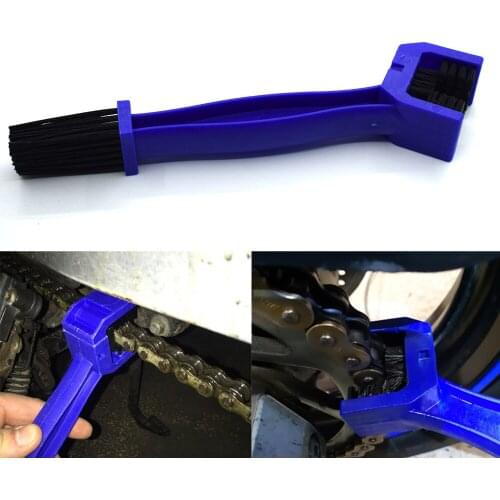 Plastic Universal Motorcycle Bicycle Chain Gear Cleaning Dust Remover For mt09 drz400 502c xj6 mt10 vespa nc750x tmax530 cb650f