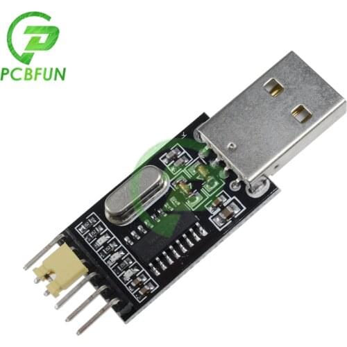 2pcs USB to TTL Converter UART Module CH340G 3.3V 5V Switch CH340 Module replace Pl2303 CP2102 USB To RS232TTL Converter Adapter