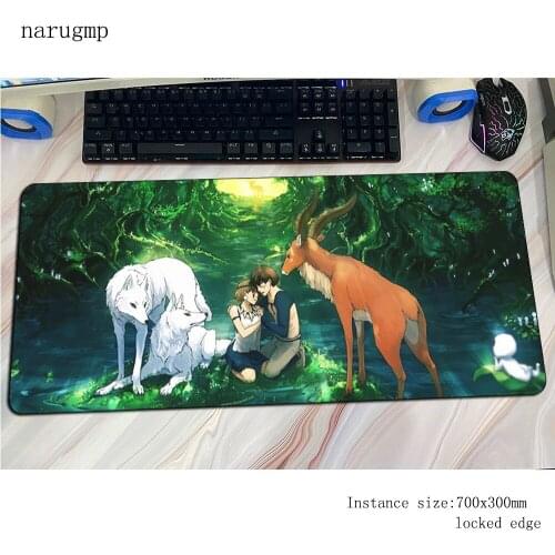 Princess Mononoke padmouse gifts gaming mousepad game 700x300mm mouse pad gamer computer cool new desk mat notbook mousemat pc