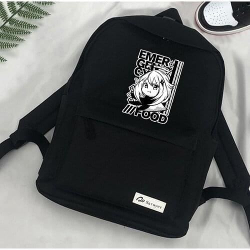 Genshin Impact backpack bolsas mochila anime fashion laptop travel schoudertassen men girl infantil backpack