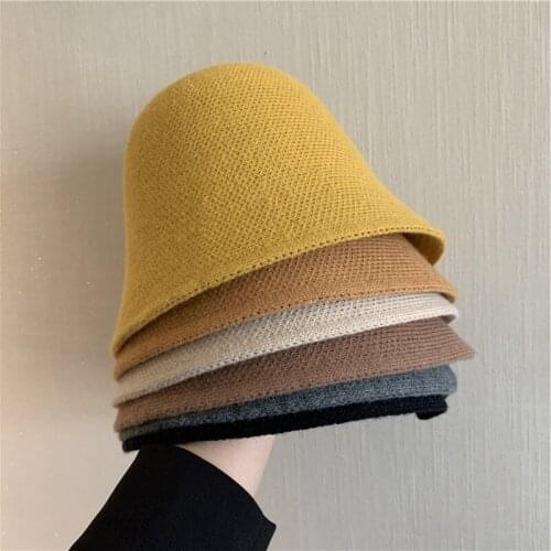 Hat female temperament of qiu dong season joker fisherman bucket hat han edition