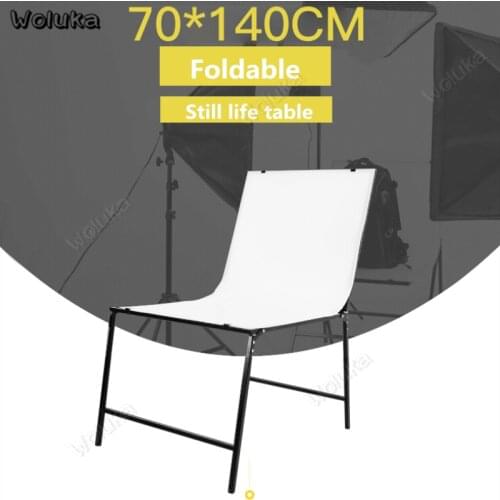 Foldable still life table 70X140CM PVC reflection product photography equipment photo shooting table Studio platform CD50 T10