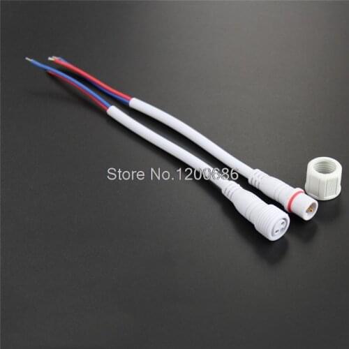 2PIN male and female docking plug waterproof connector waterproof docking connector wire harness