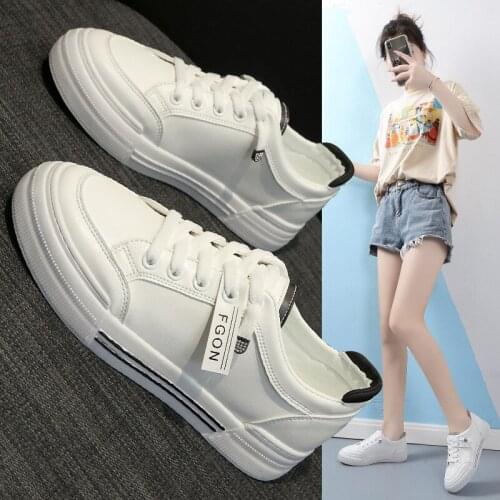 2021 Hot Flats Woman Sneakers Women Shoes Ladies Casual Breathable Female Vulcanized Shoes Lace Up Woman Comfort Walking Shoes