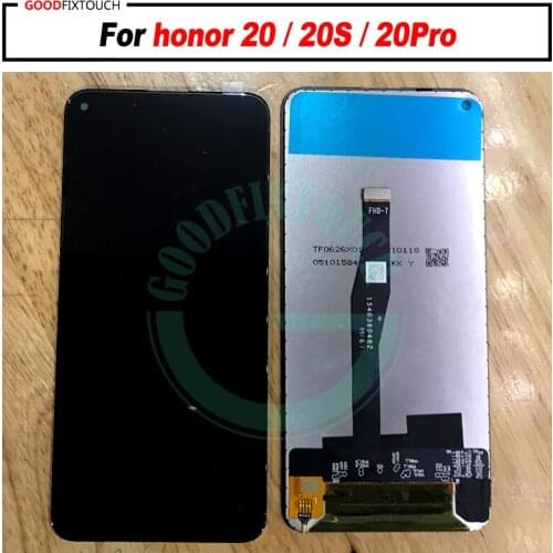 6.26" For honor 20 / 20S / 20Pro LCD Screen Display + Touch Panel Digitizer Assembly For honor20 / honor20S / honor20Pro lcd