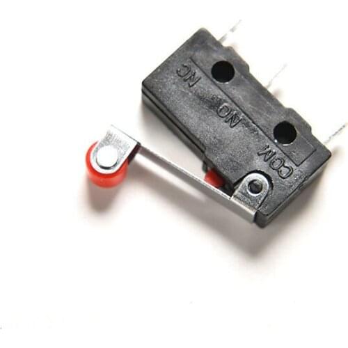 Hot Sale 10PCS 5A Mini Micro Switch 3Pin With Roller Limit Switch AC 125V-250V