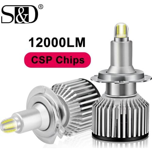 2pcs 12000LM Canbus H7 Led Headlight H1 H11 9005 HB3 9006 HB4 LED Car CSP Lights 9012(HIR2)Headlight Bulbs Turbo Led 12V 6000K