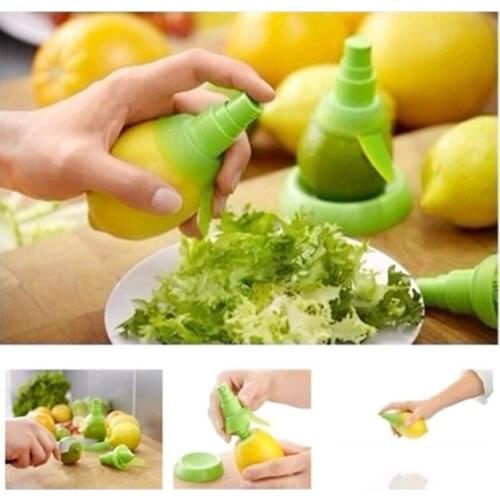 2pcs/lot Manual Juicer Orange Lemon Squeezers Lemorange Fruit Tool Citrus Spray Cooking Tools Kitchen Accessories OK 0243