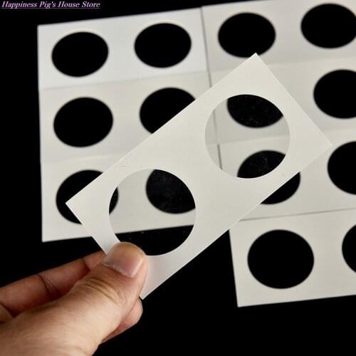 2021 50PCS Square Cardboard Coin Holders Coin Supplies Coin Album Collection Lighthouse Stamp Coin Holders Cover Case Storage