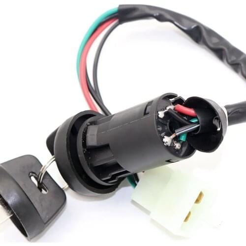 4 Wire Ignition Key Switch For 50 90 110 125cc Chinese ATV TAOTAO Dirt Bike