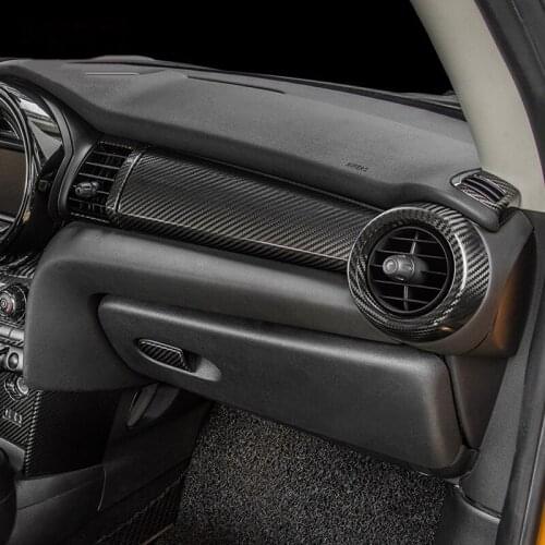 Car Decoration Accessories Carbon Fiber Protection Cover Sticker For BMW MINI Cooper F54 F55 F56 F57 F60 Car Interior Styling