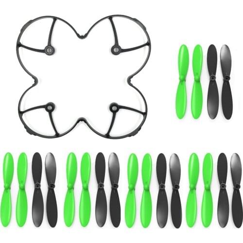 EBOYU(TM) Propeller Blades Protection Guard Cover and Props 5x sets for Hubsan X4 H107 H107L H107C H107D RC Quadcopter