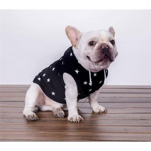 French Bulldog Clothes Spring Summer Pug Clothing Cat Chihuahua Yorkie Clothes Puppy Sweatshirt Hoodie Pomeranian Schnauzer Coat