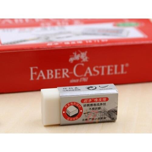 LifeMaster Faber Castell 187189 Eraser 5pcs/lot Super Clean Rubber For Drawing Good Quality Eraser for Student