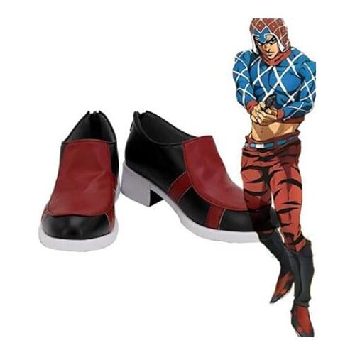 JoJos Bizarre Adventure Guido Mista Cosplay Boots Shoes Men Shoes Costume Customized Accessories Halloween Party Shoes