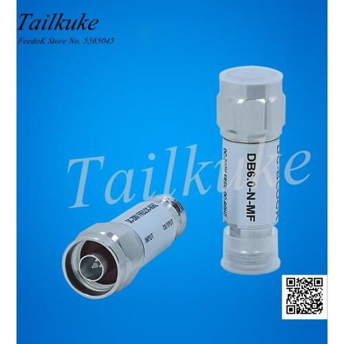 N Type DC Blocker DC Blocker Blocker DC BLOOK 6G Power 2W 5W 3G Optional Customization