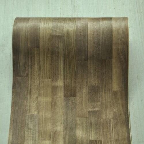 Natural Parquet Wood Veneer with Fleece Backer
