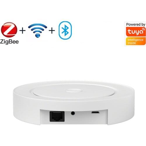 Tuya Smart ZigBee3.0/2.4G Wifi/Bluetooth5.0/Mesh Four In One Multi Mode Gateway Smart Home Devices Control Center Work With Tuya
