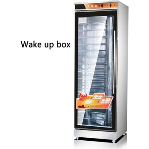 VF-12C Commercial single door bread fermenter Stainless steel 12 layers bread fermentation box for canteen/buns shop 220V 2.3KW