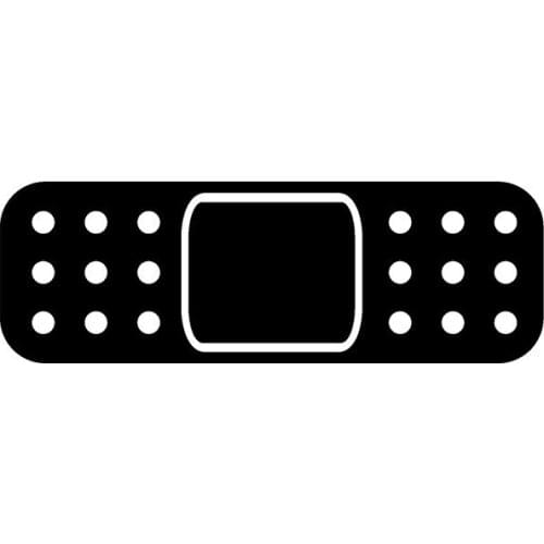 Personality Band Aid Bandage Car Sticker Windshield Bumper Motorcycle Decal High Quality KK Vinyl Cover Scratches Waterproof PVC