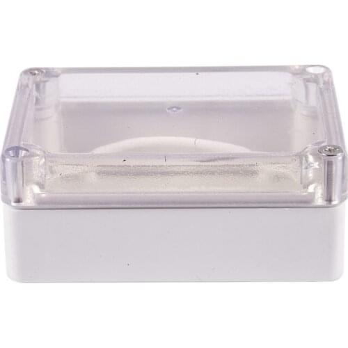 85x58x33mm Waterproof Clear Cover Plastic Electronic Cable Project Box Enclosure Case