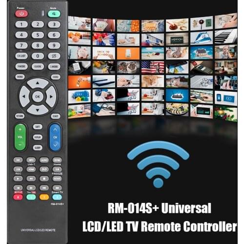 Replacement Remote Control Set TV Television Controller RM-014S+ LCD LED Smart for Household TV Easy Enjoying Ornaments