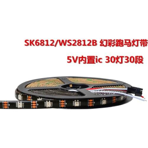 20m/lot SK6812 (similar Ws2812b) RGBW 4 In 1 30/60/144 Leds/pixles/m;individual Addressable Led Strip IP20/IP65/IP67 DC5V