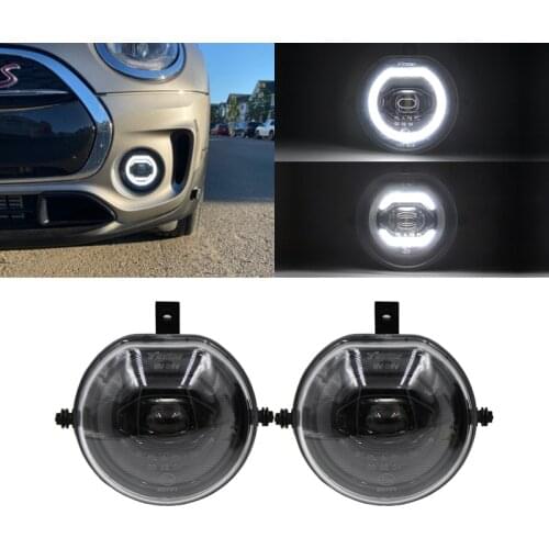 3-In-1 Led DRL Halo, Fog, Parking Light Kits For BMW Mini Cooper F55 F56 2013-2018 F54 2014-2018 F57 2014-2018