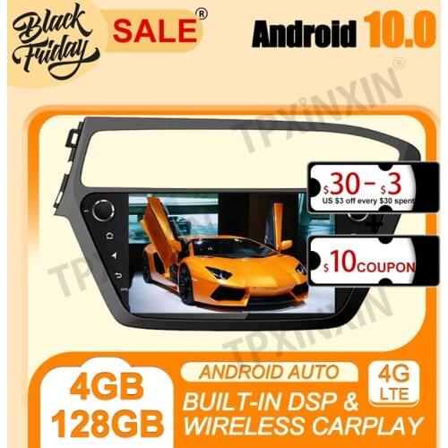 PX6 IPS Carplay For Hyundai I20 2018 Car 4G+128G DSP Android 10.0 Multimedia Player Auto Radio Tape Recorder GPS Navi Head Unit