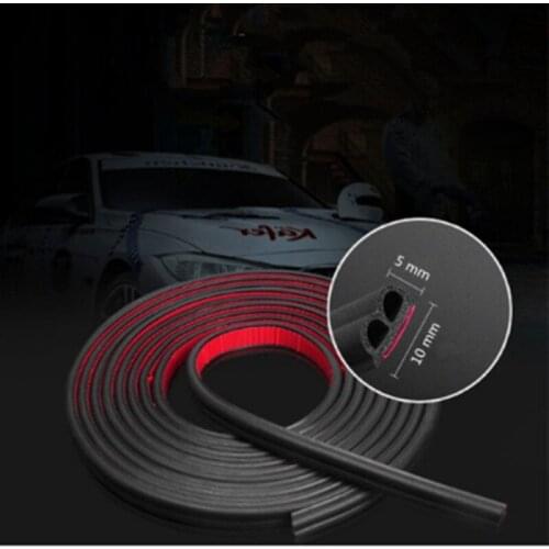 5M B Shape Car Door Seal Strips Sticker Auto Accessories for Honda CRV Accord HR-V Vezel Fit City Civic Crider Odeysey Crosstour