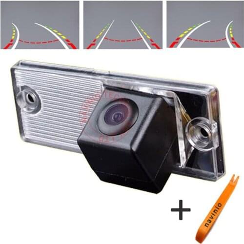 CCD car track camera reversing trajectory For Kia cerato Car rear view back up car camera radio waterproof fully NTSC form