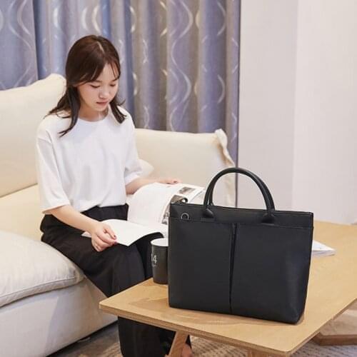 Trip Computer File Satchel Office A4 Document Package Items Anti-Wrinkle Mens Womans Textbook Tote Office Business Accessories