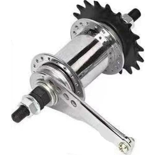 Good quality Reversing Ride Backwards Brake For Fixed Gear Bike Rear Hub Aluminum Alloy Bicycle Bike Coaster Brake Rear Hub
