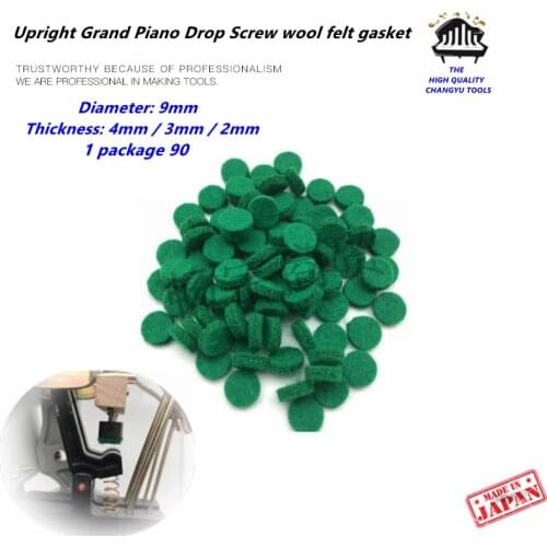 Piano tuning tools accessories high quality Upright Grand Piano Drop Screw wool felt gasket 1 package 90 Piano repair tool parts